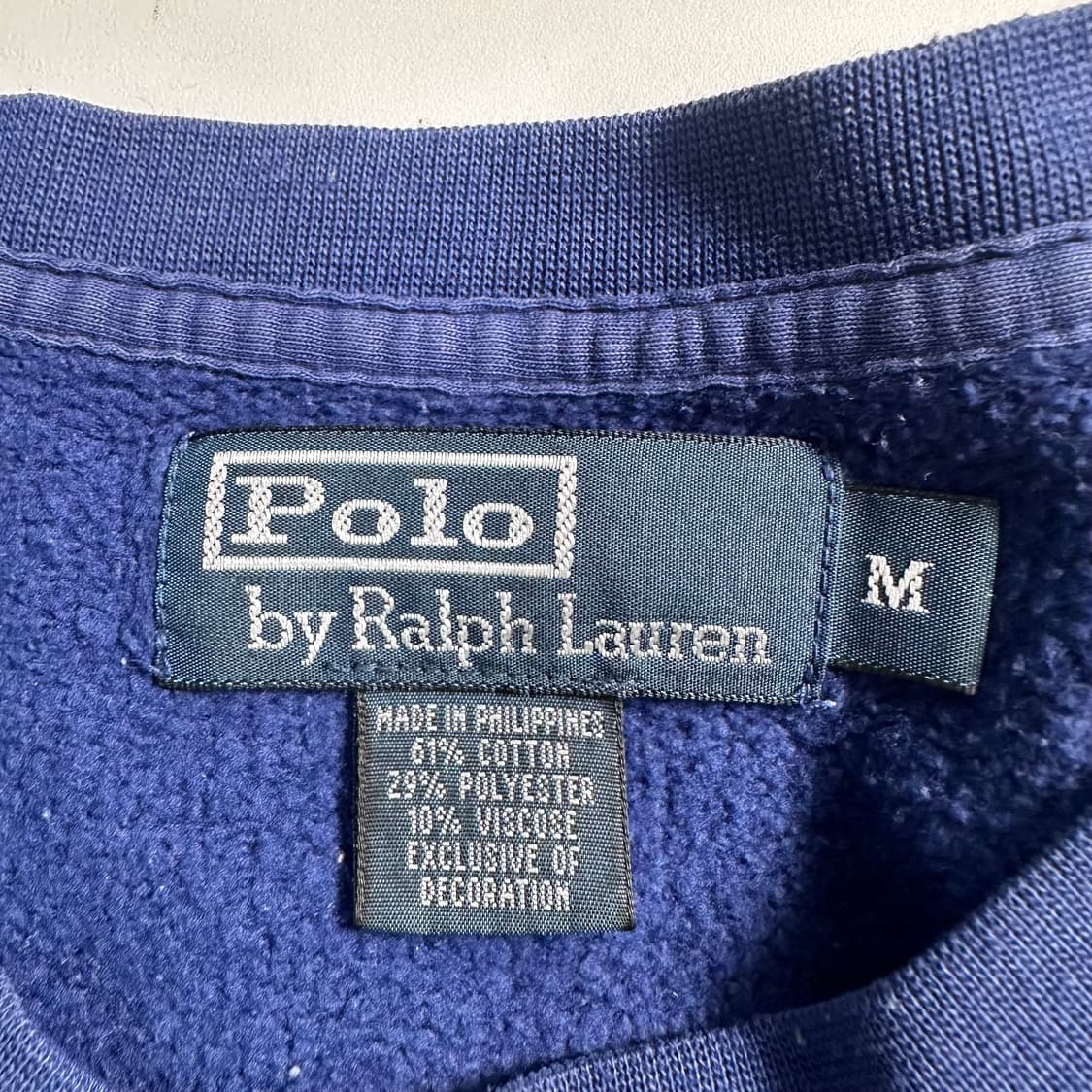 폴로 랄프로렌 네이비 맨투맨   상품이미지6