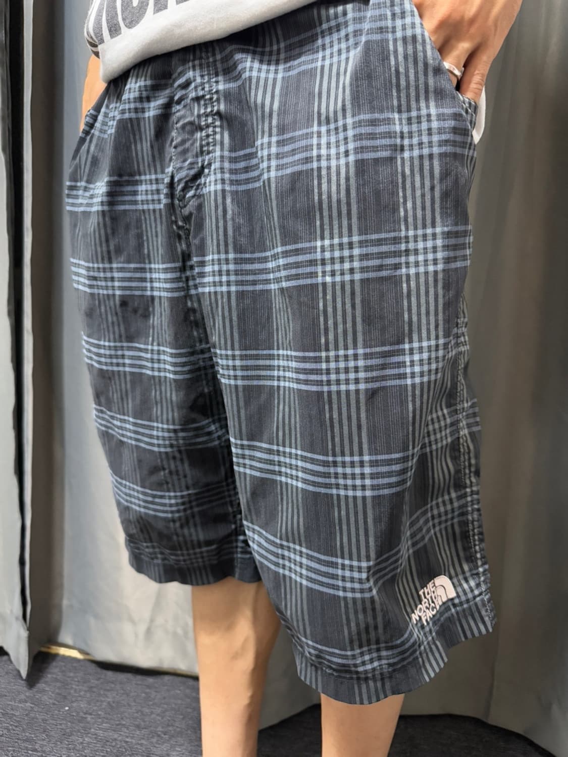 노스페이스 버뮤다 체크 팬츠 상품이미지2