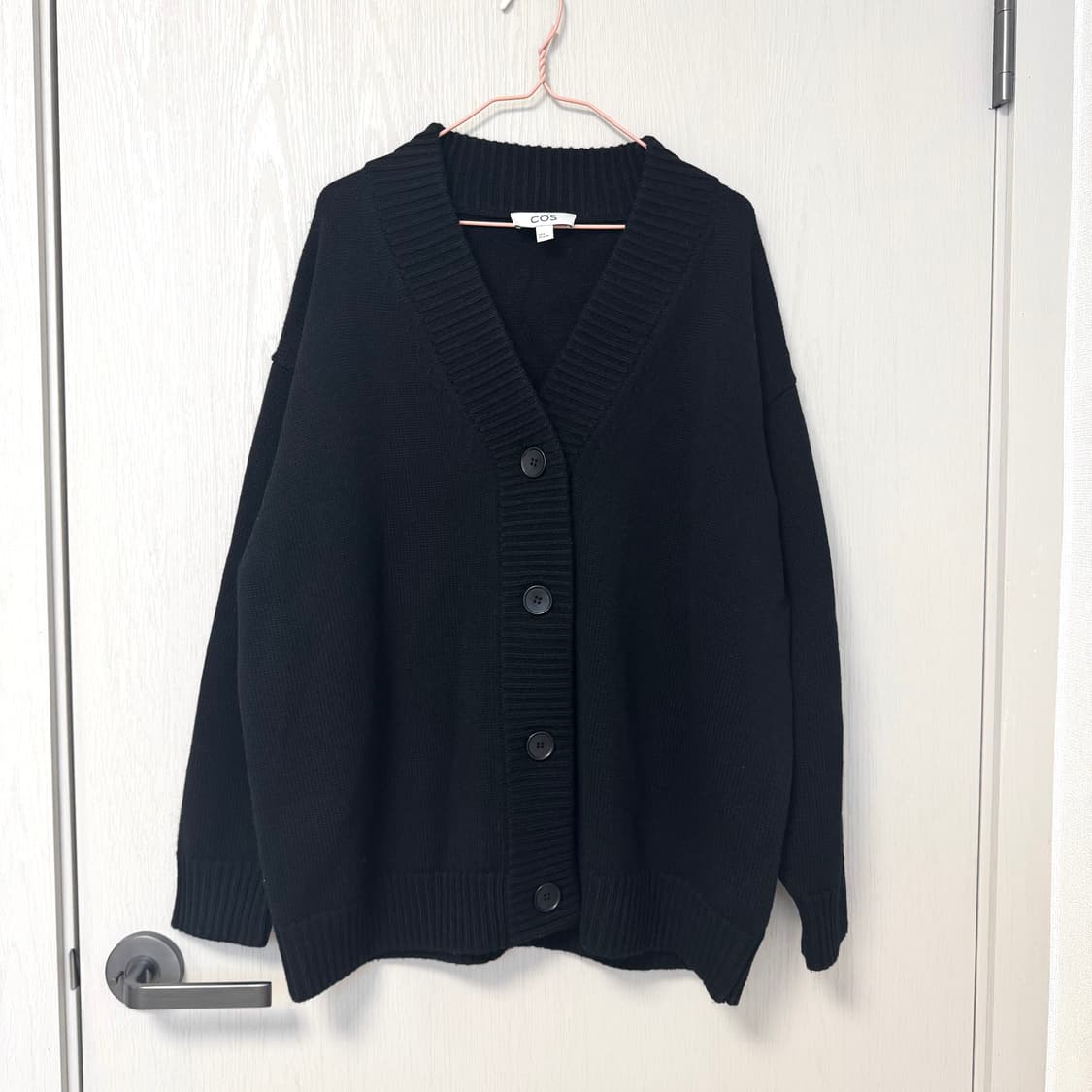 (m) cos 울 오버핏 가디건 상품이미지1