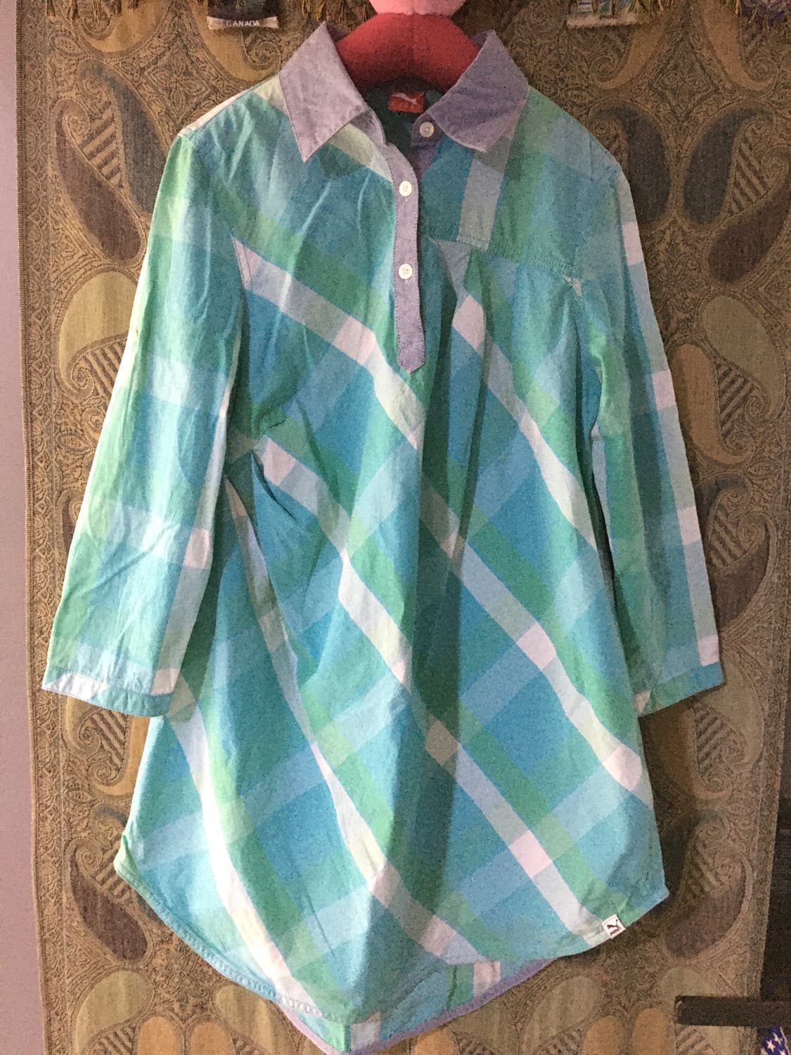 Puma mint check one piece  상품이미지1