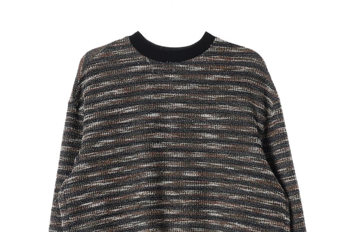 메종미네드 트위드 오버핏 롱슬리브 M 상품이미지3