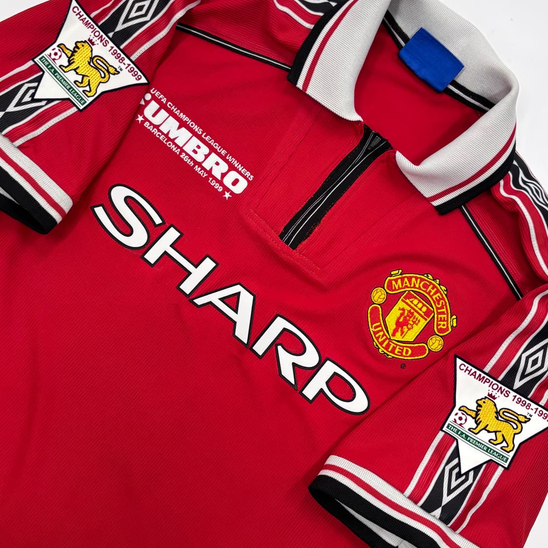 엄브로 98 00 맨유 맨체스터 유나이티드 홈 베컴 유니폼 상품이미지4