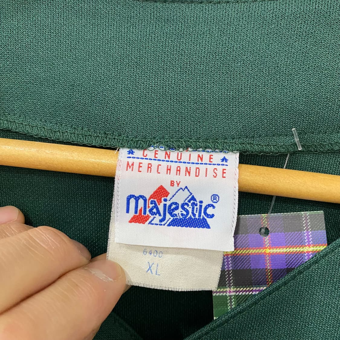 마제스틱 애슬래틱 빅로고 야구 유니폼(XL) 상품이미지4