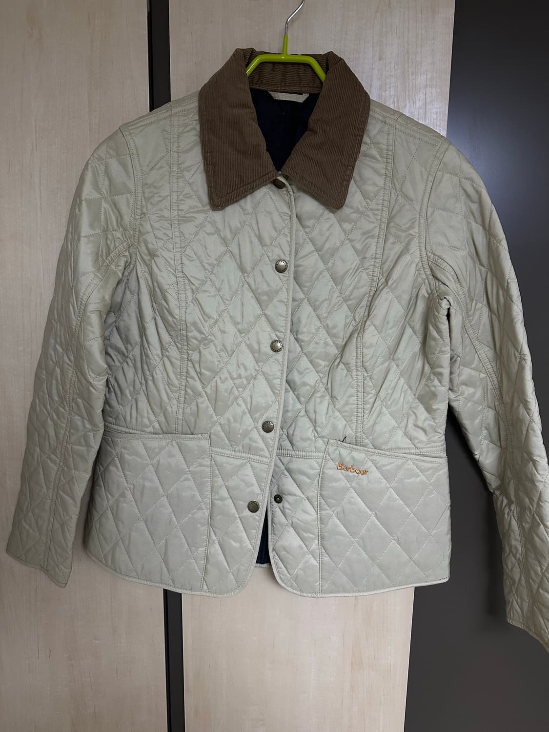 바버 Summer Liddesdale 퀼팅 자켓 베이지 상품이미지2