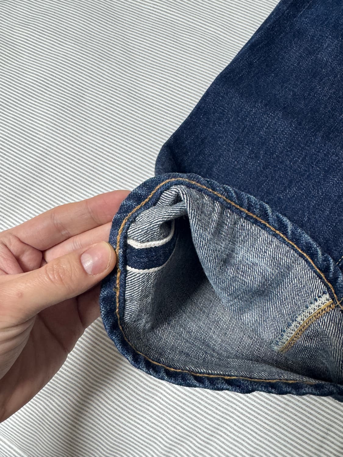 [실측 약 29] 풀카운트 1108 셀비지 데님 팬츠 상품이미지3