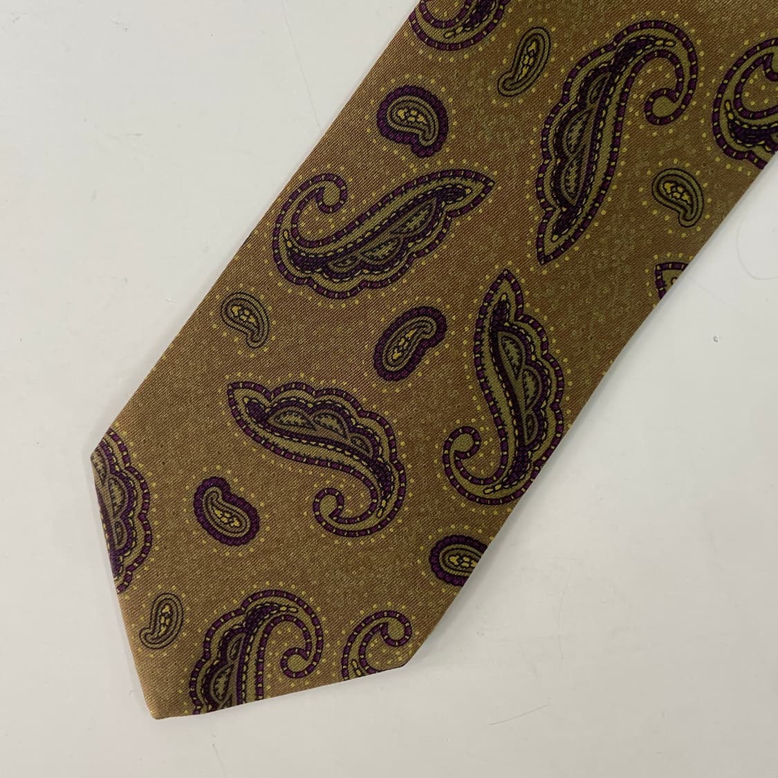 샤넬(CHANEL) 페이즐리 명품 정품 넥타이 8.3cm 상품이미지6