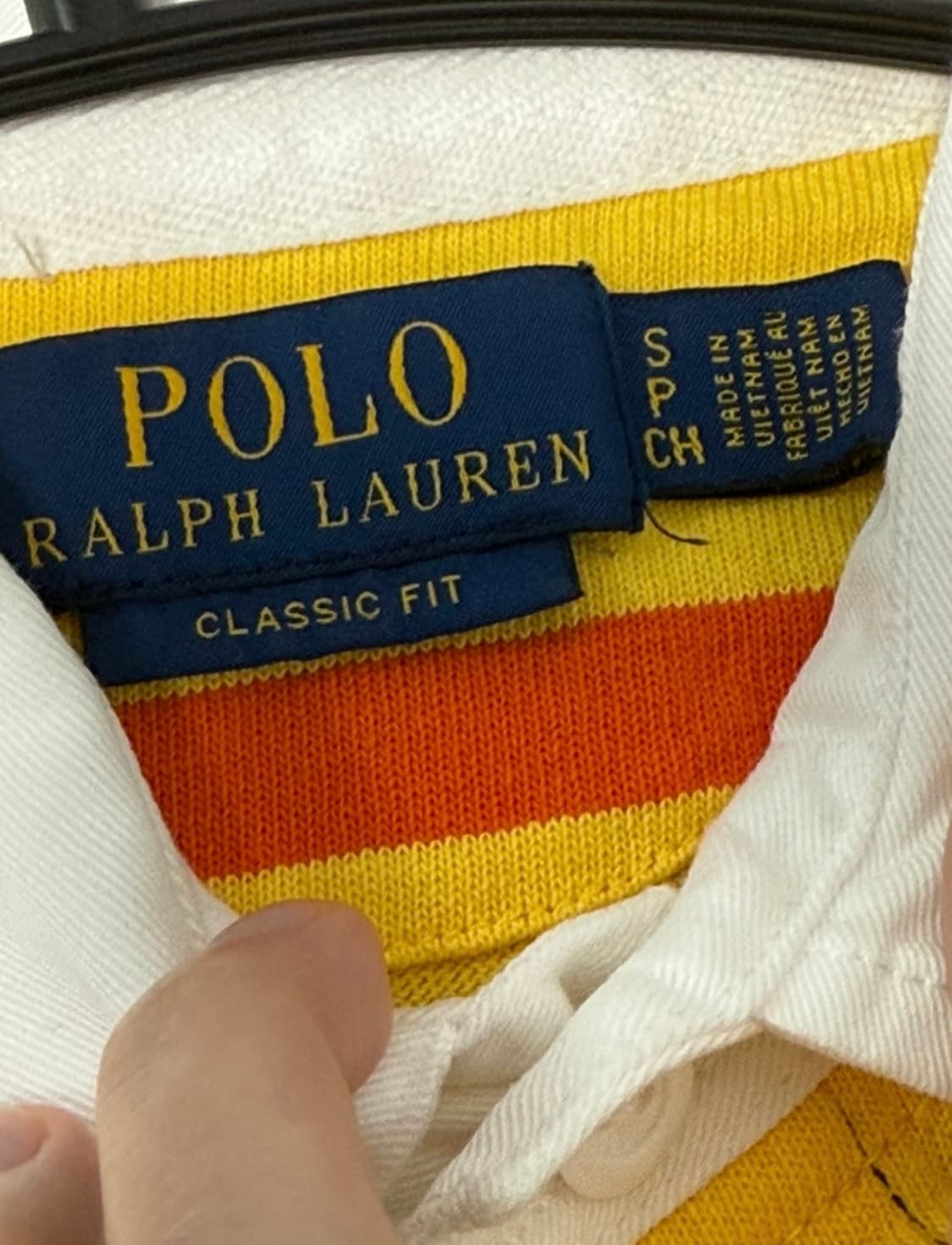 폴로 랄프로렌 럭비티 남자 S 사이즈 상품이미지3