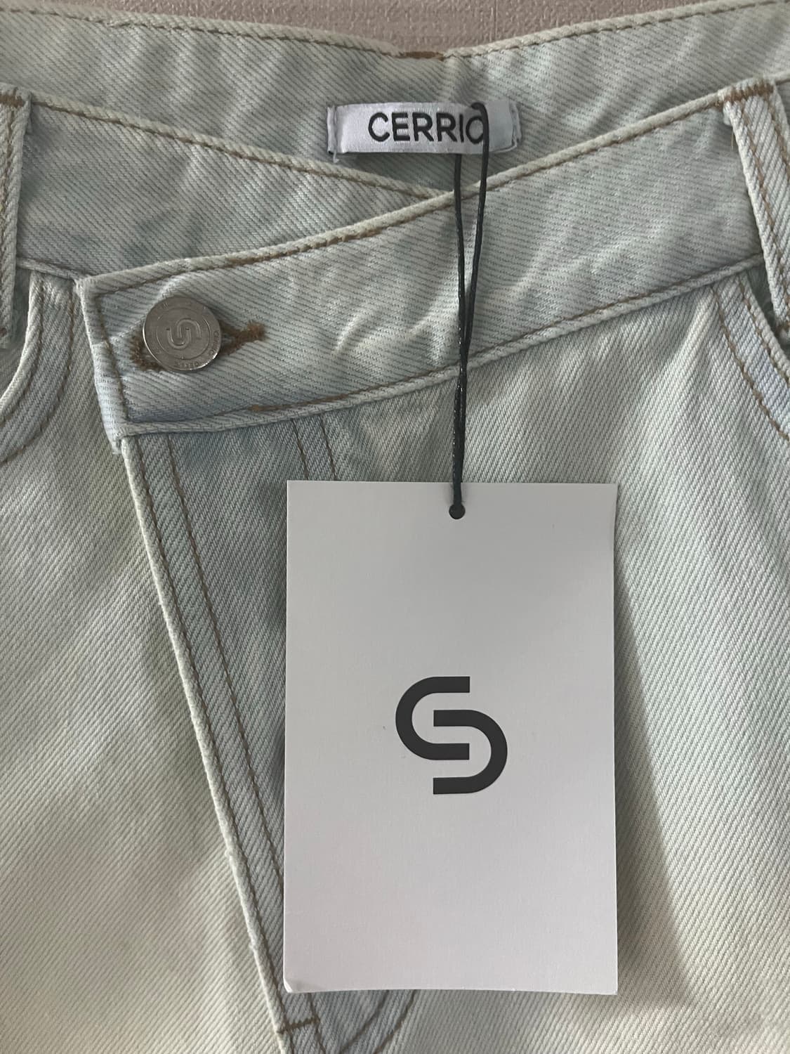 세릭 CERRIC lap denim skirt(1사이즈) 상품이미지9