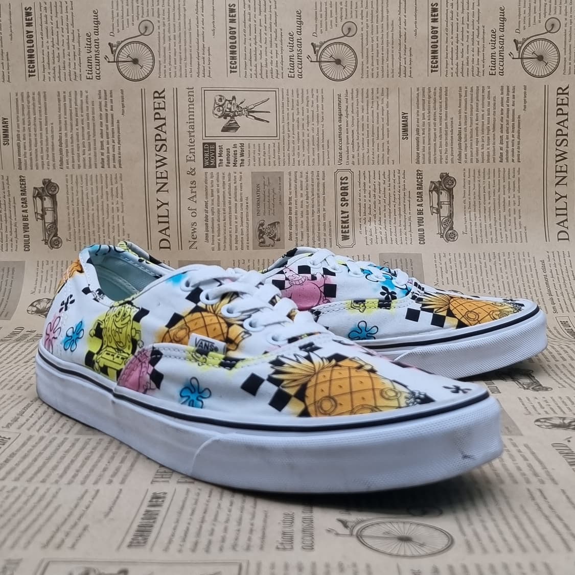 반스 어센틱스폰지밥  스니커즈290 상품이미지1