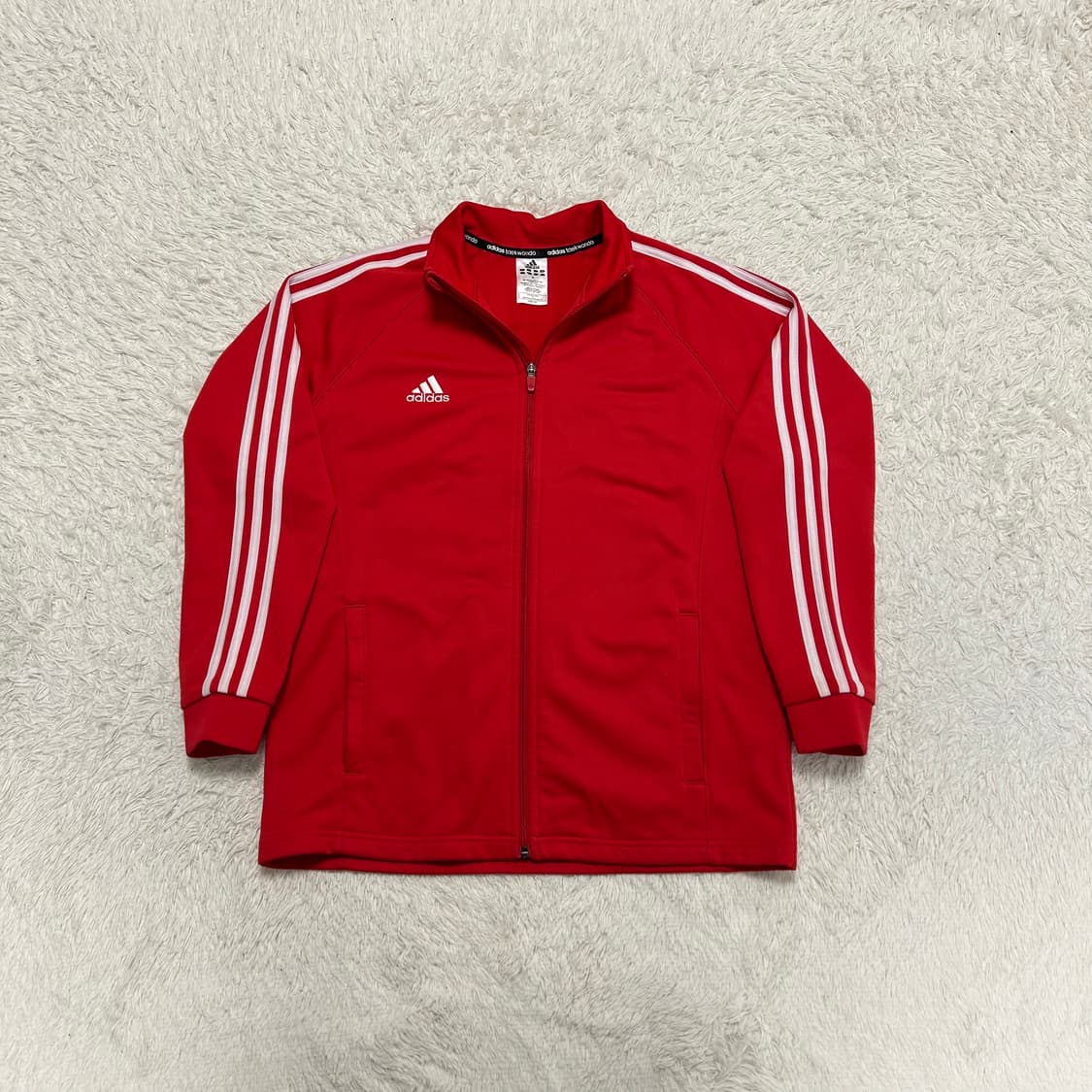 Adidas Red Track Jacket 상품이미지4