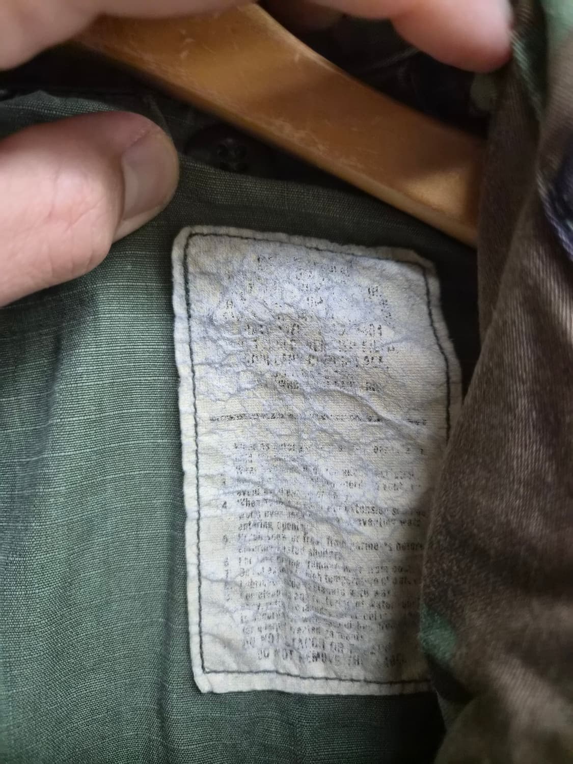 S/100) 미군 M-65 우드랜드 필드자켓 팝니다 상품이미지3