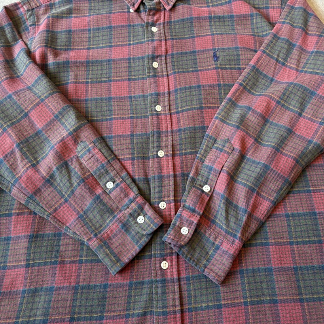 폴로 정품 스카이블루 멀티포니 포플린 셔츠 상품이미지6