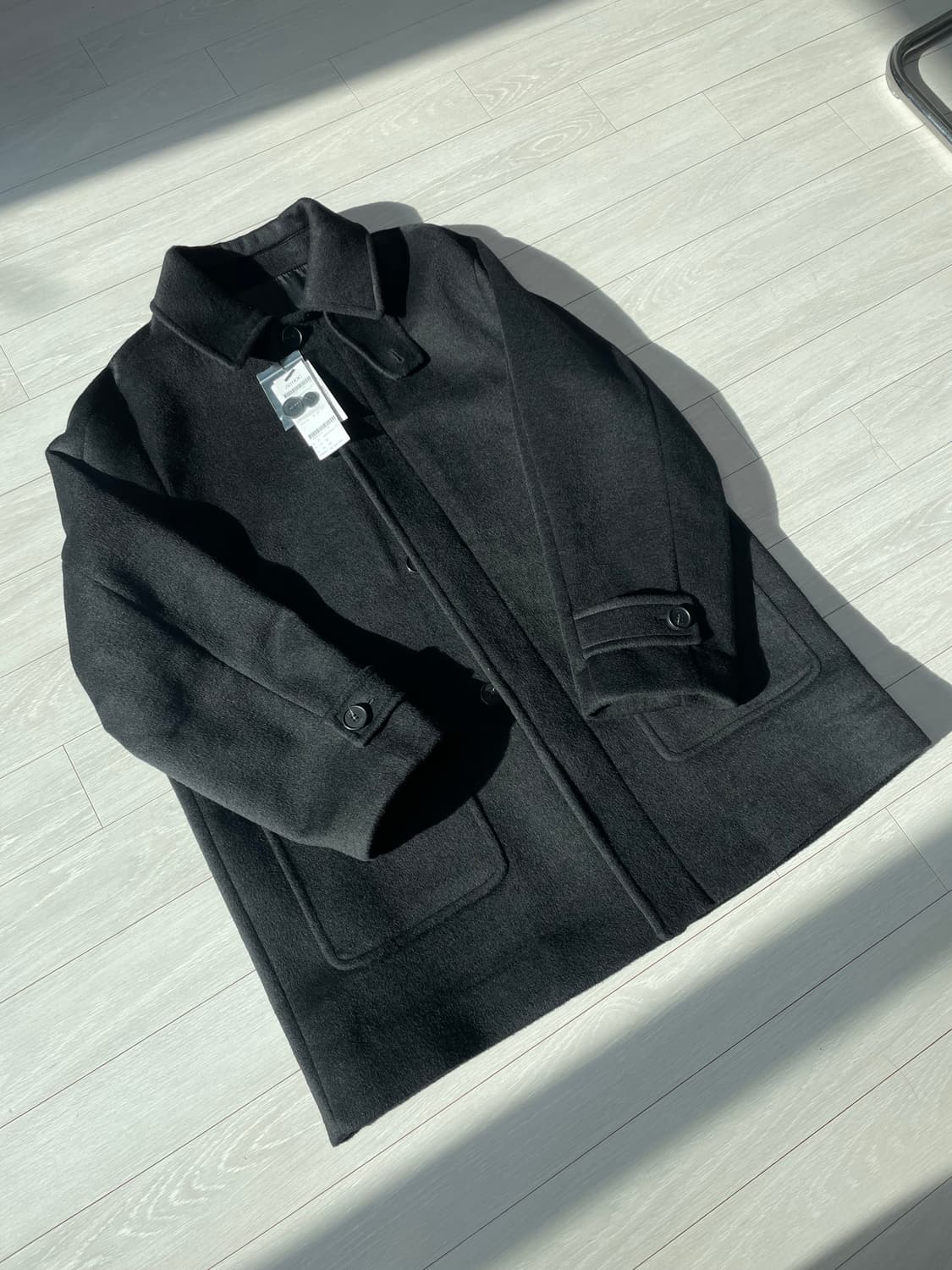 세미오버 하프 발마칸 코트 상품이미지3