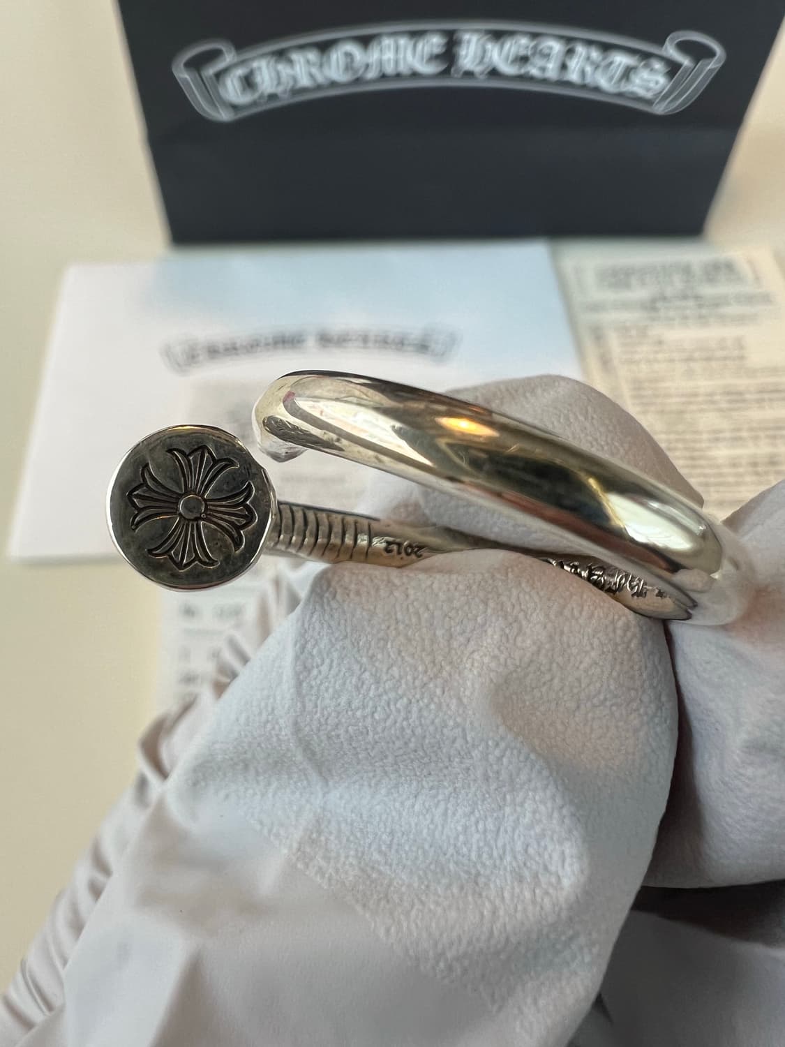 [us7.5] 크롬하츠 플랫 네일링 상품이미지3