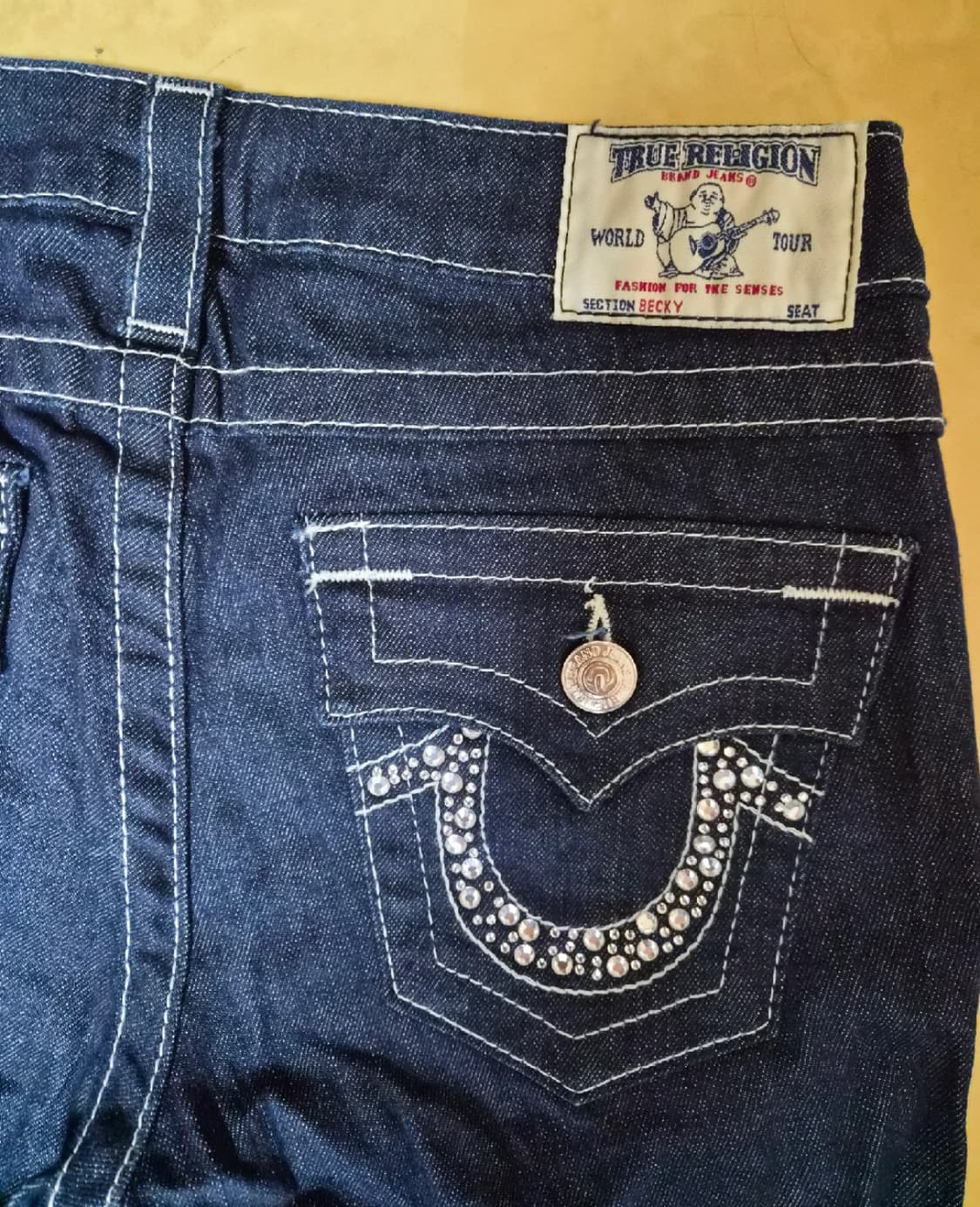 트루릴리젼 BECKY 부츠컷 스톤진 새상품 상품이미지2