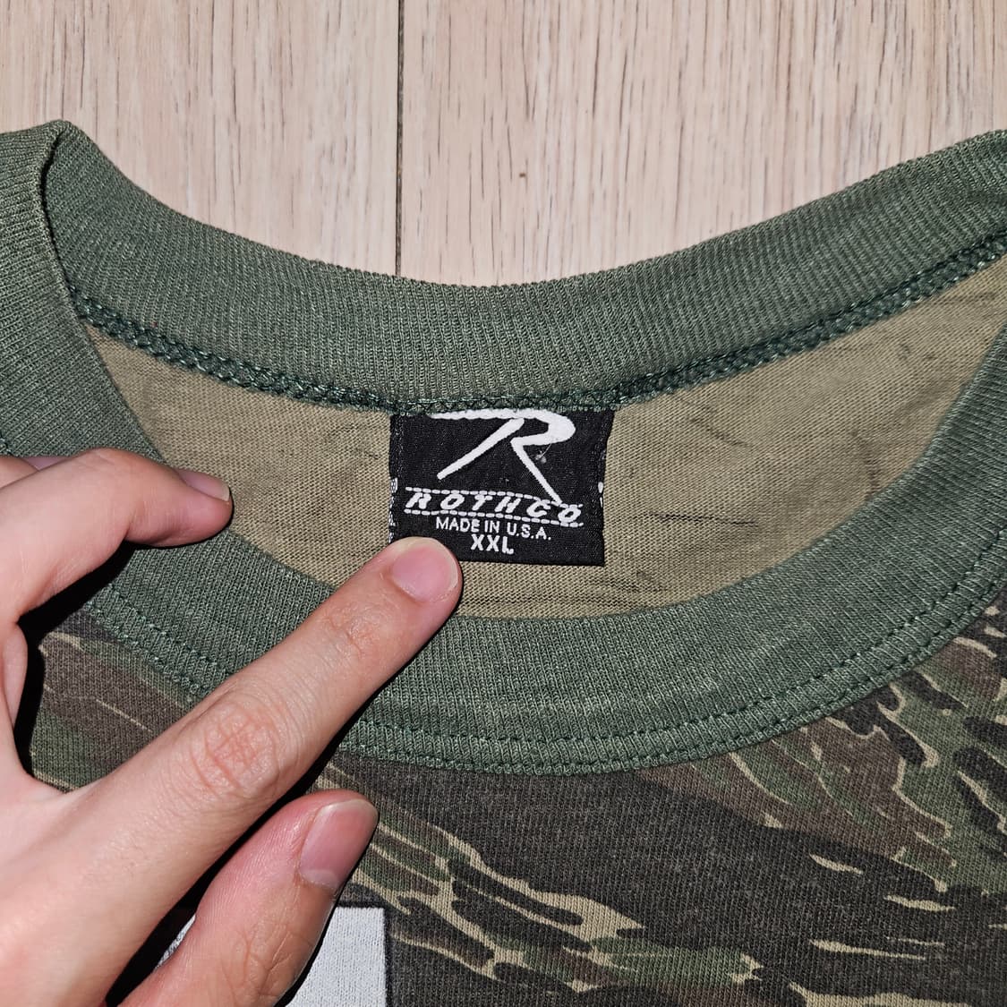 90s rothco camo t shirt 상품이미지3