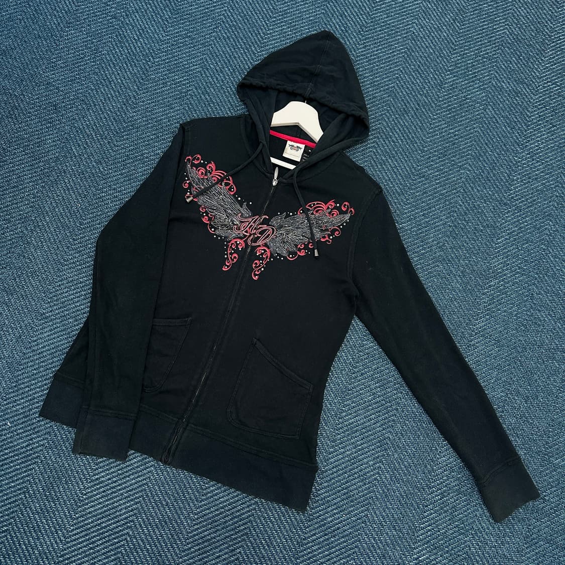 [여성M] 할리데이비슨 후드집업 상품이미지1