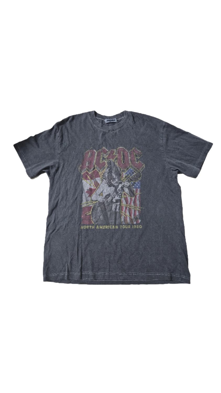 (Unisex) ACDC 오버 다잉 반팔 티 상품이미지1