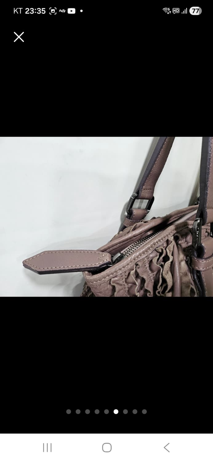 버버리 프로섬 셔링 레더 숄더 상품이미지6