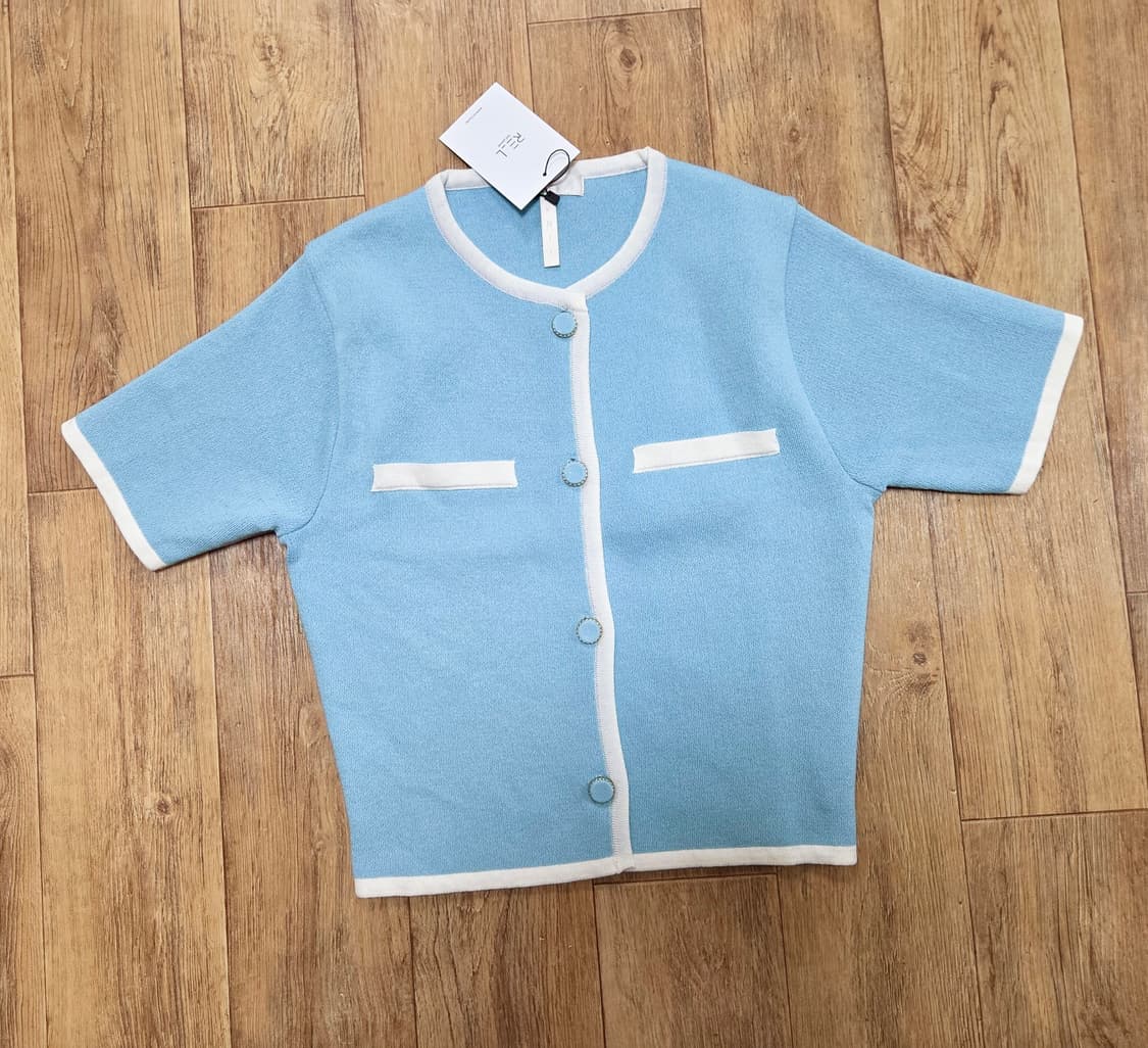 리엘(RE-L) 라인 니트가디건 55-66 새상품 상품이미지2