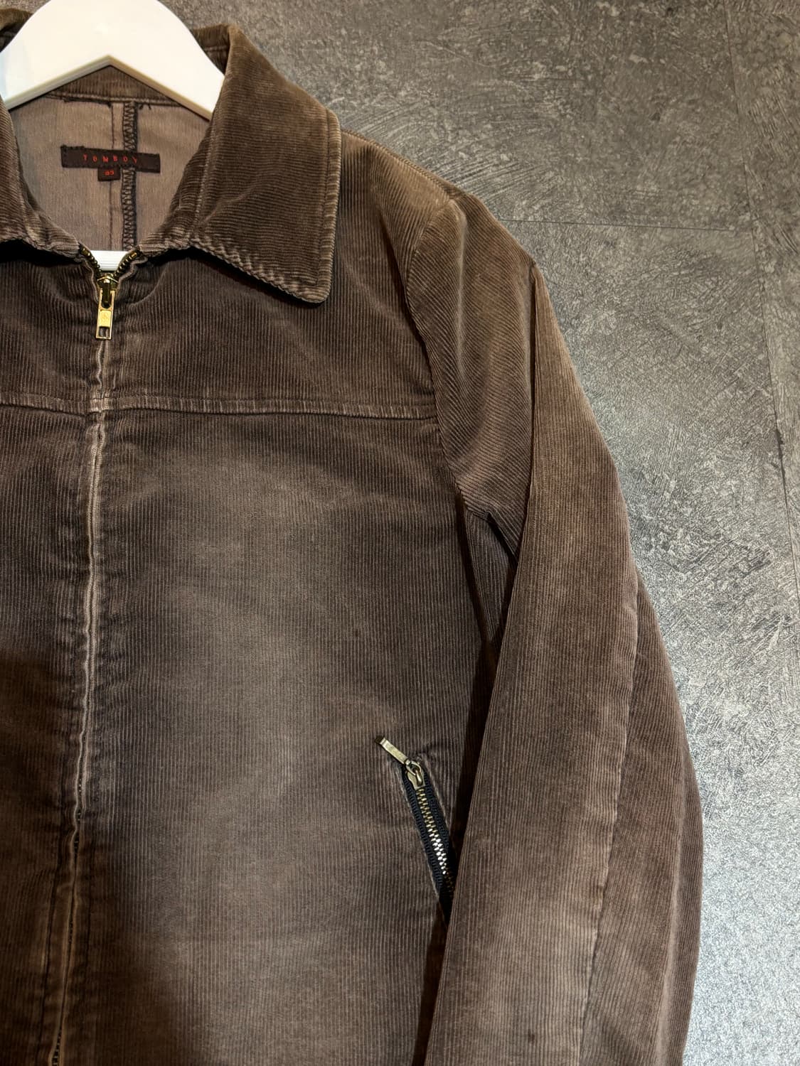 TOMBOY 톰보이 코듀로이 골덴 워싱 자켓 85 상품이미지4
