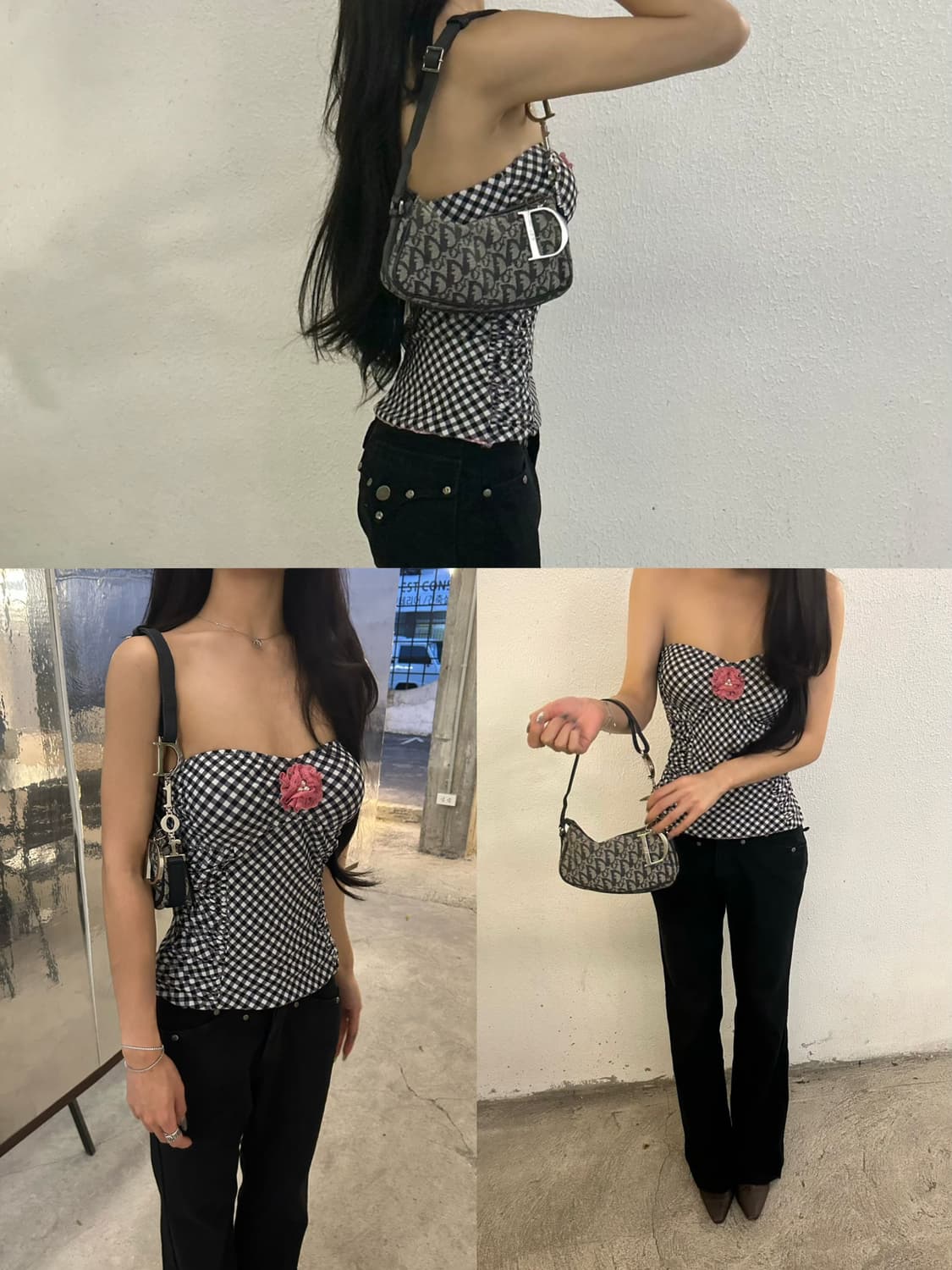 디올 D 참 트로터 숄더백 상품이미지2