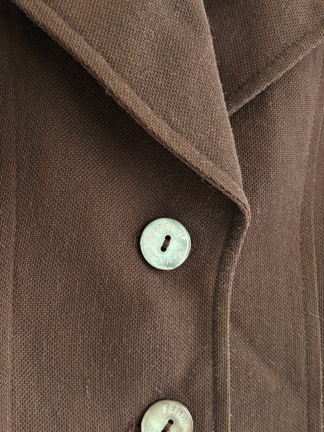 Fendi 펜디 브라운 컬러 3B 자켓 상품이미지7