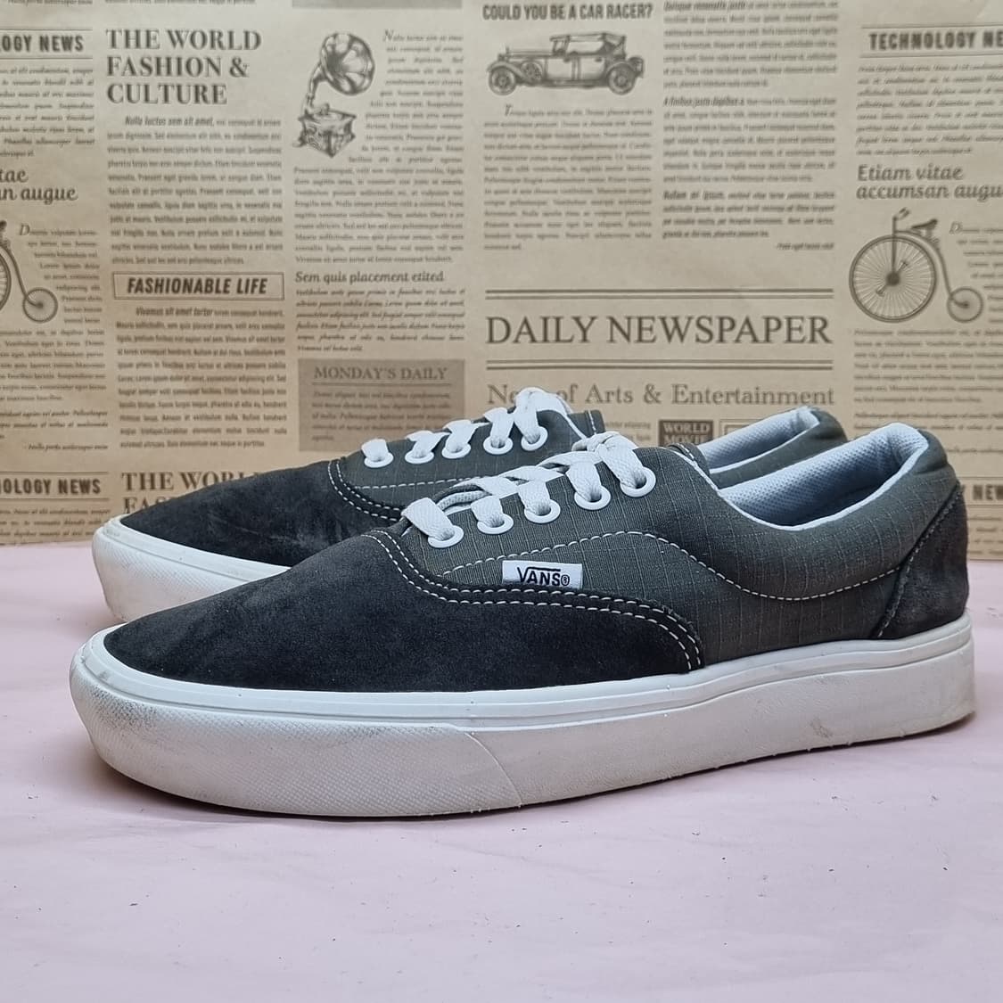 반스 컴피쿠시 에라 카키 스니커즈 250 상품이미지1