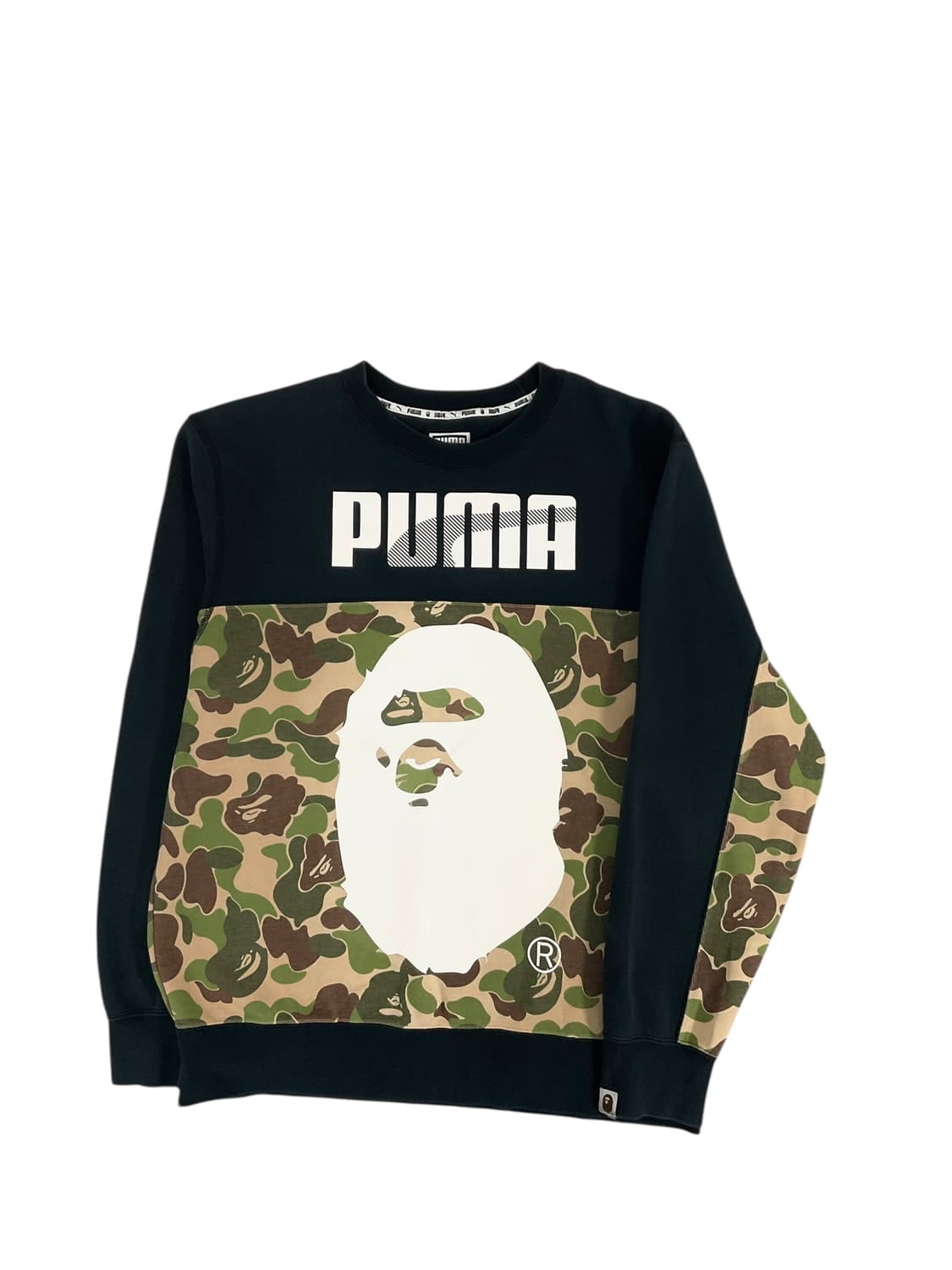 베이프 x 퓨마 카모 맨투맨 (xl) 상품이미지1