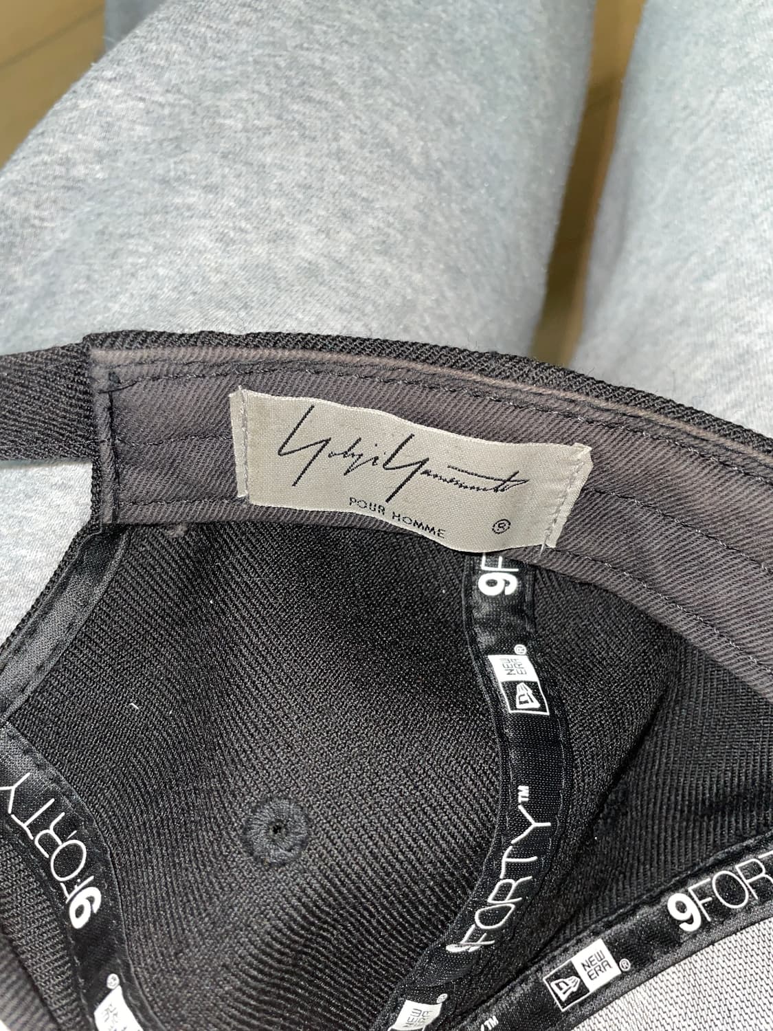 요지야마모토 뉴에라 콜라보 캡 상품이미지2