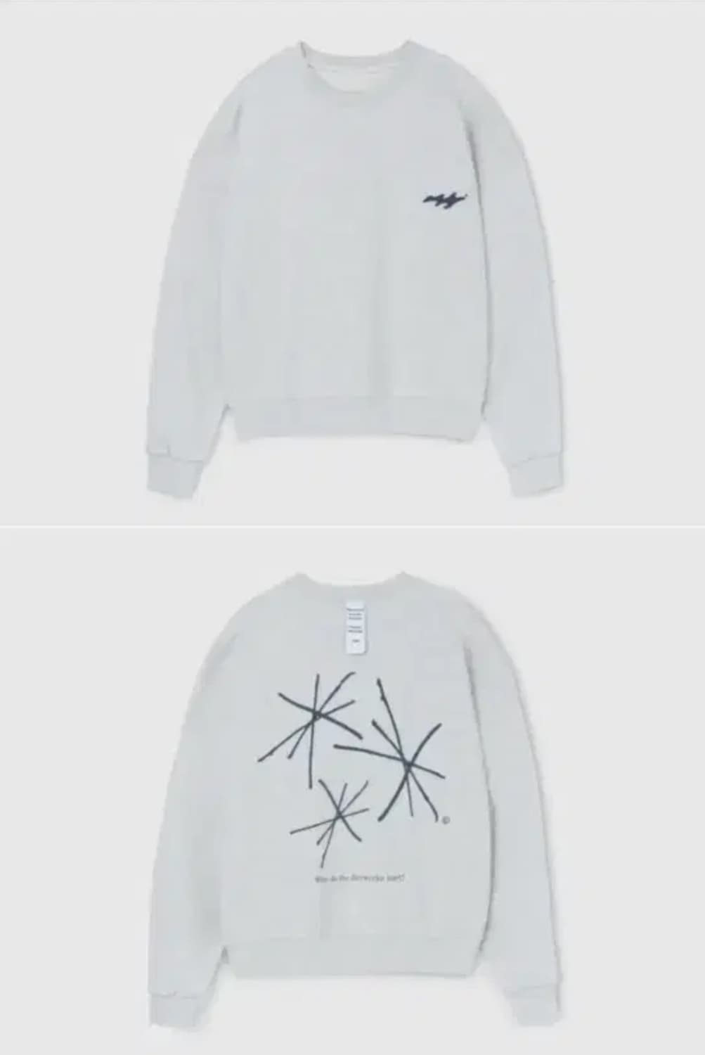 새상품) 니히 제니 불꽃놀이 맨투맨 스웻셔츠 상품이미지2