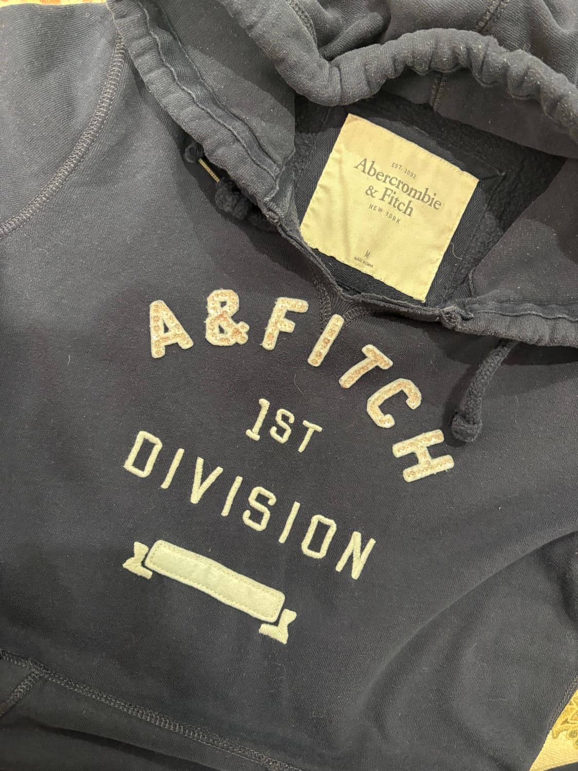 아베크롬비 아치로고 y2k 후드티 상품이미지3