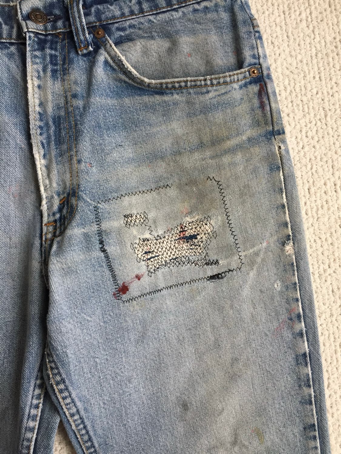 70-80‘s levis 리바이스 517 66사양 오렌지탭 상품이미지3