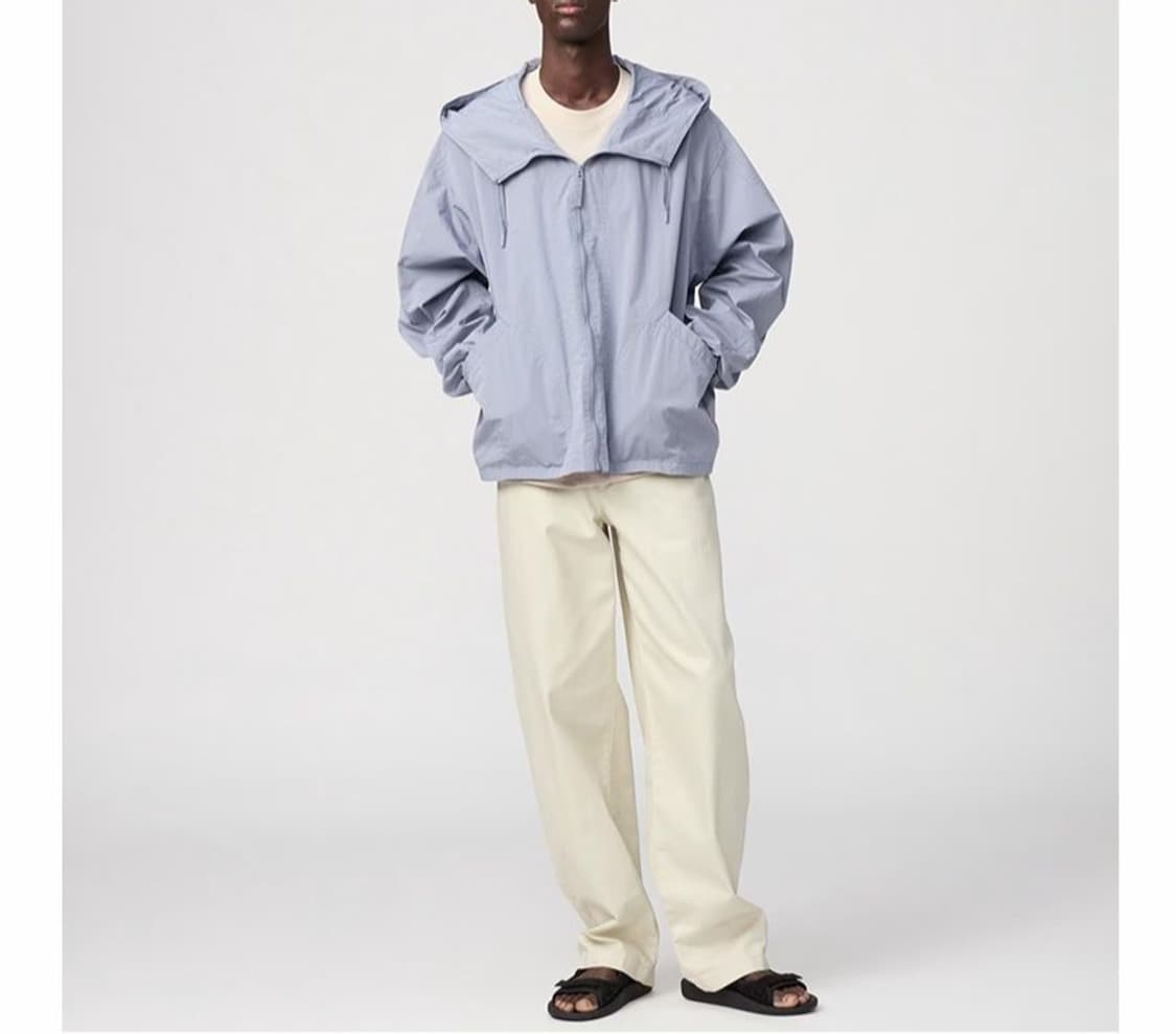 유니클로 U 후드블루종 [m] 상품이미지3