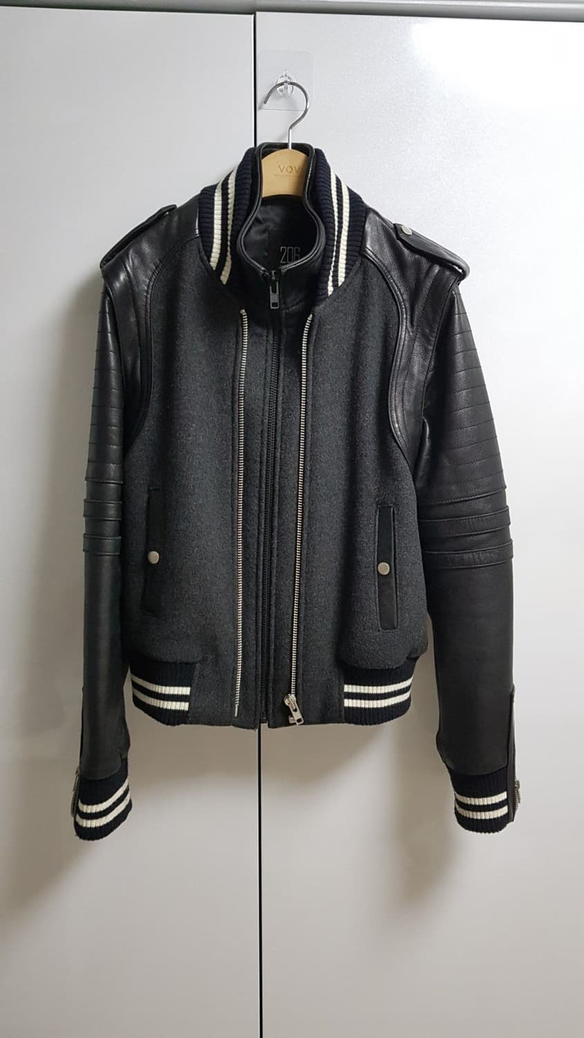 206옴므 최고가 컬렉션 양가죽 스타디움 바시티 상품이미지1