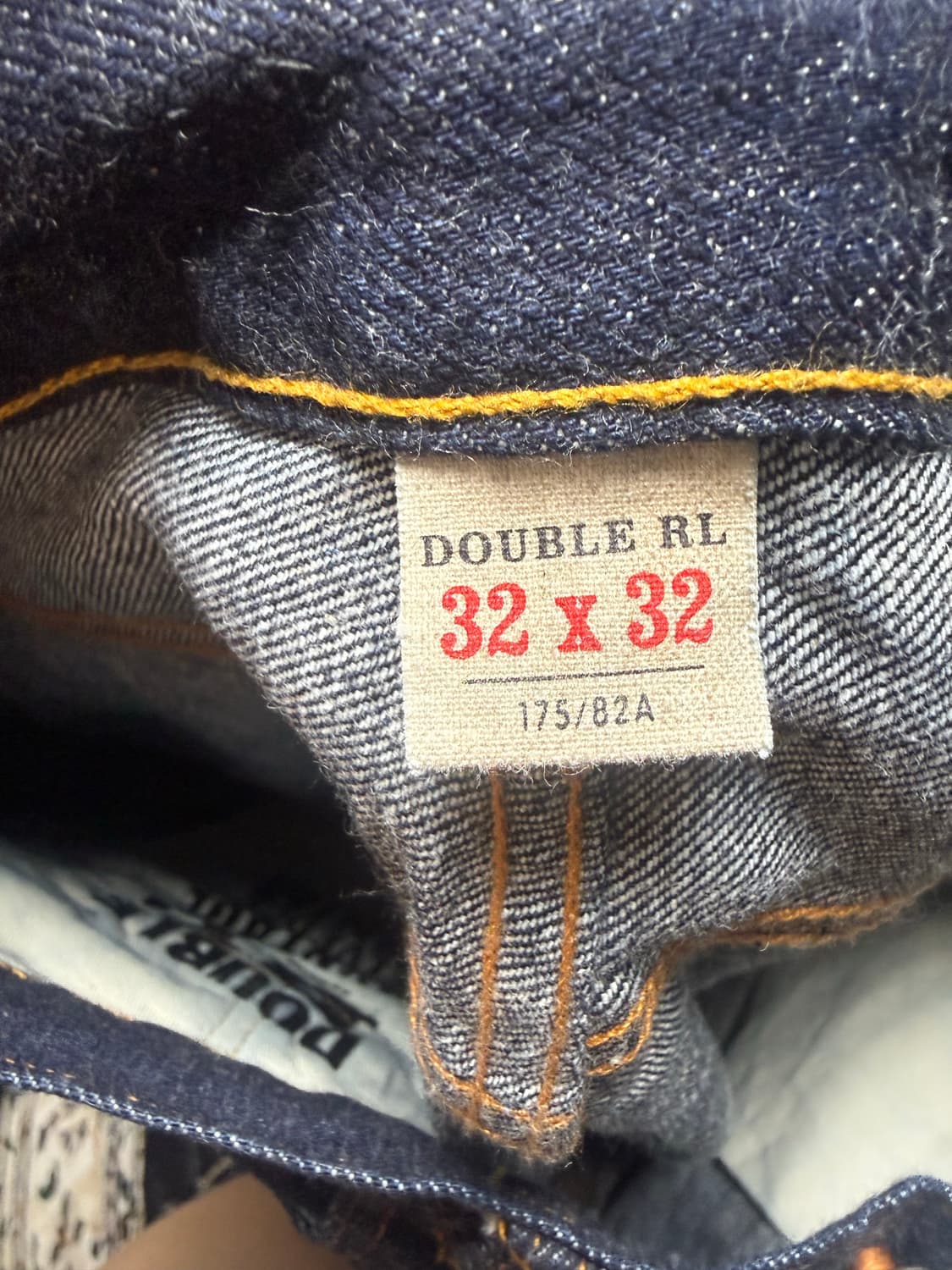 Rrl 빈파포 원워시 32x32 노세탁 1회착용 상품이미지3