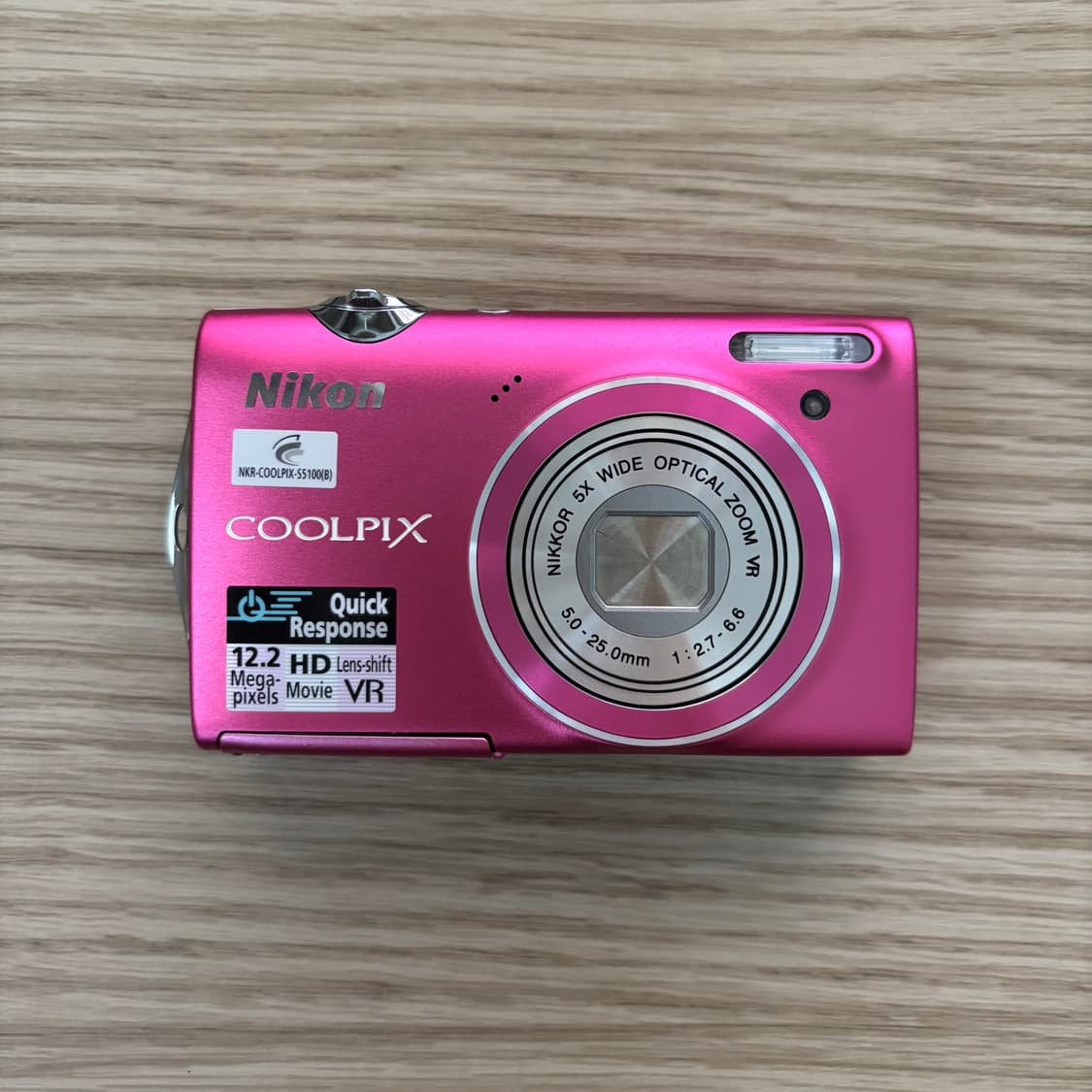니콘 쿨픽스 s5100 핑크  상품이미지1