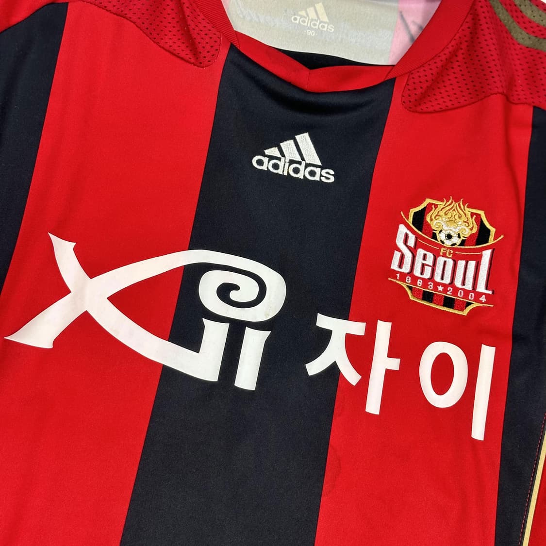 아디다스 10-11 FC서울 제파로프 사인 긴팔 유니폼 져지 S 상품이미지3