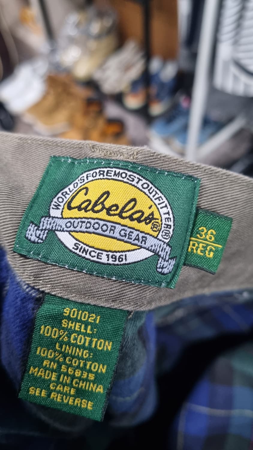 cabelas) 카벨라스 두꺼운 치노팬츠(통핏) 34사이즈 상태8 상품이미지4