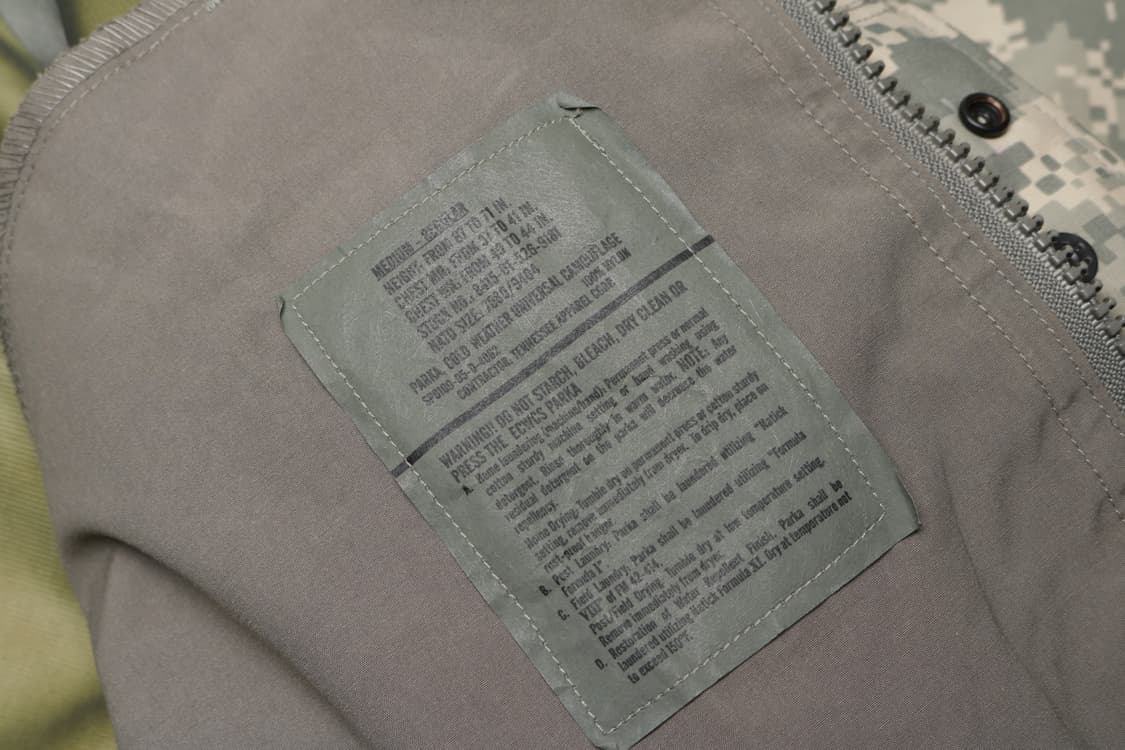 [M/R] 미군 오리지널 ECWCS ACU 고어텍스 자켓 상품이미지6