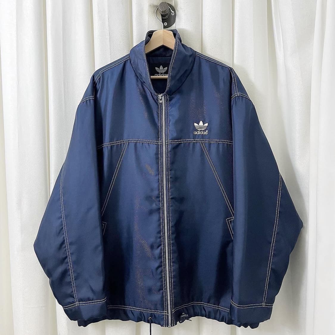아디다스 네이비 스티치 헤비 자켓 상품이미지1
