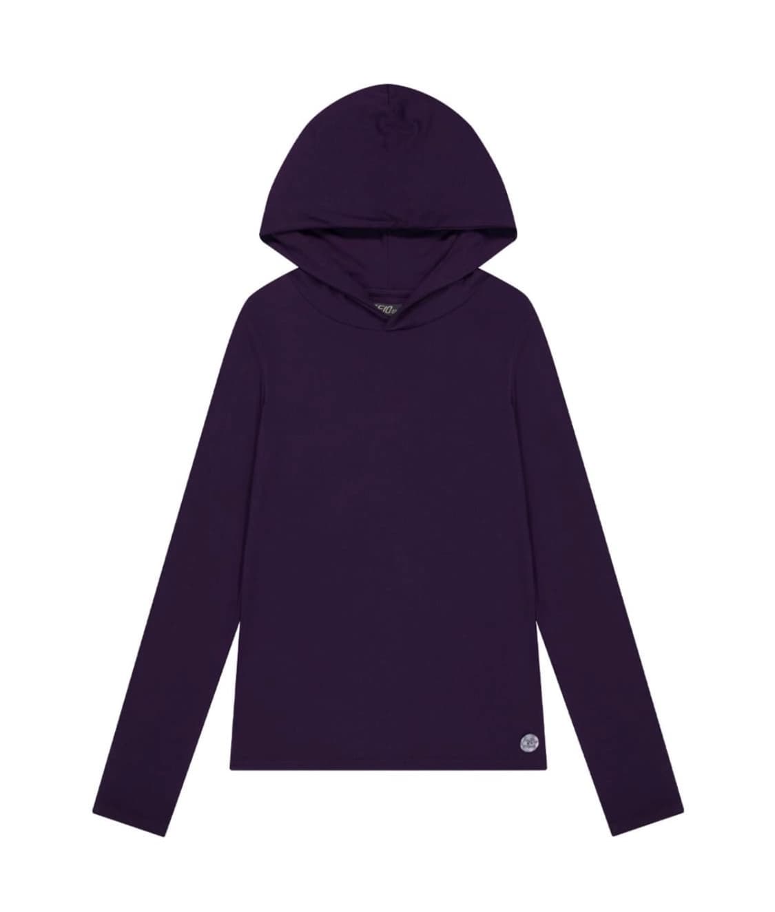 코이세이오038 슬림 후디 롱슬리브 퍼플 상품이미지3