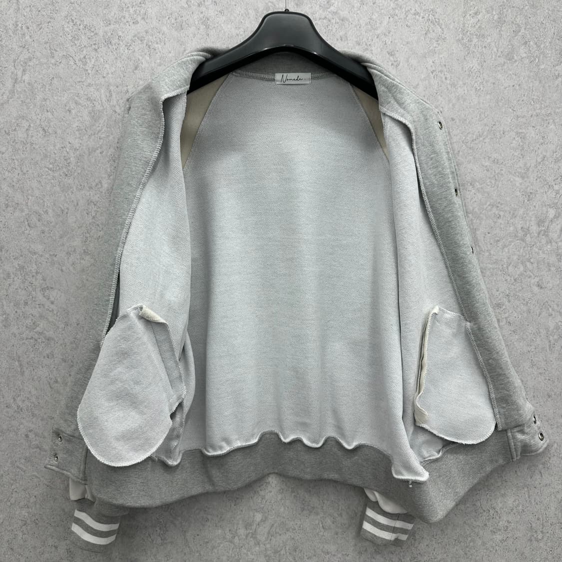 FREE 베이스볼 남자 바시티 블루종 자켓 상품이미지3