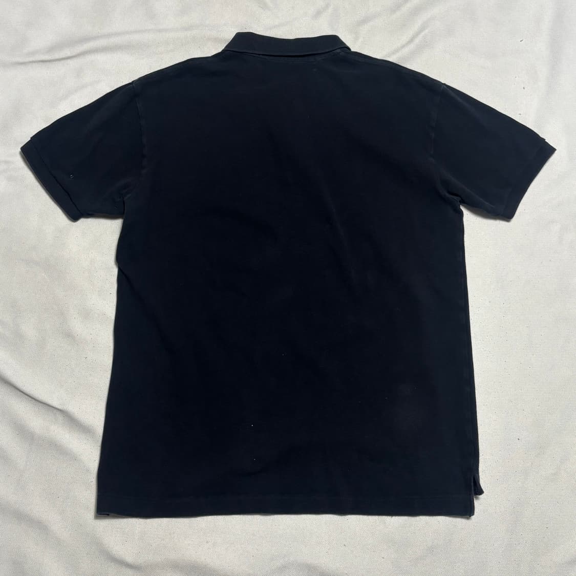 XXL 꼼데가르송 블랙 카라 반팔티 상품이미지3
