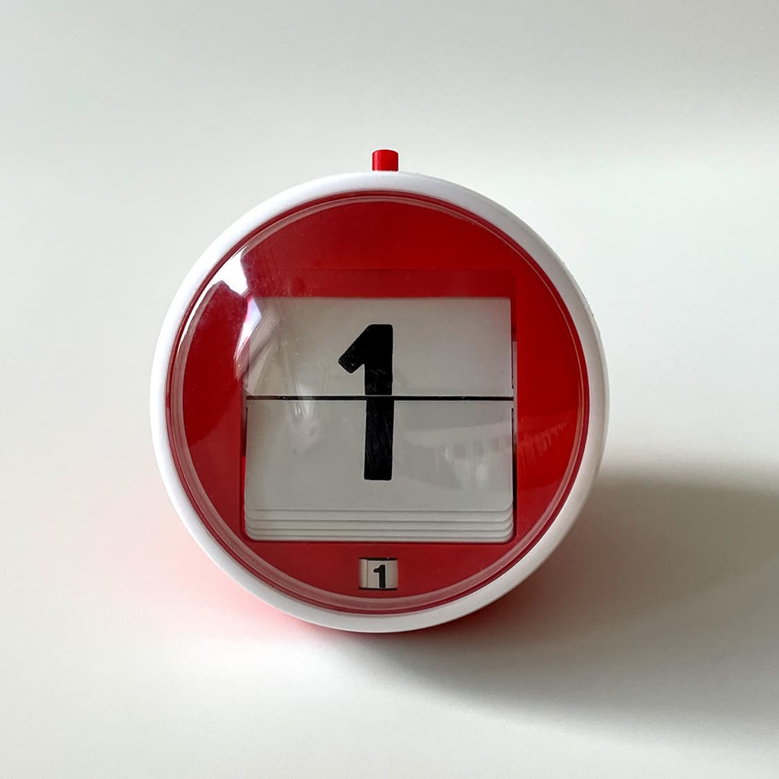 만년 달력 퍼페추얼 캘린더 볼 레드 상품이미지2