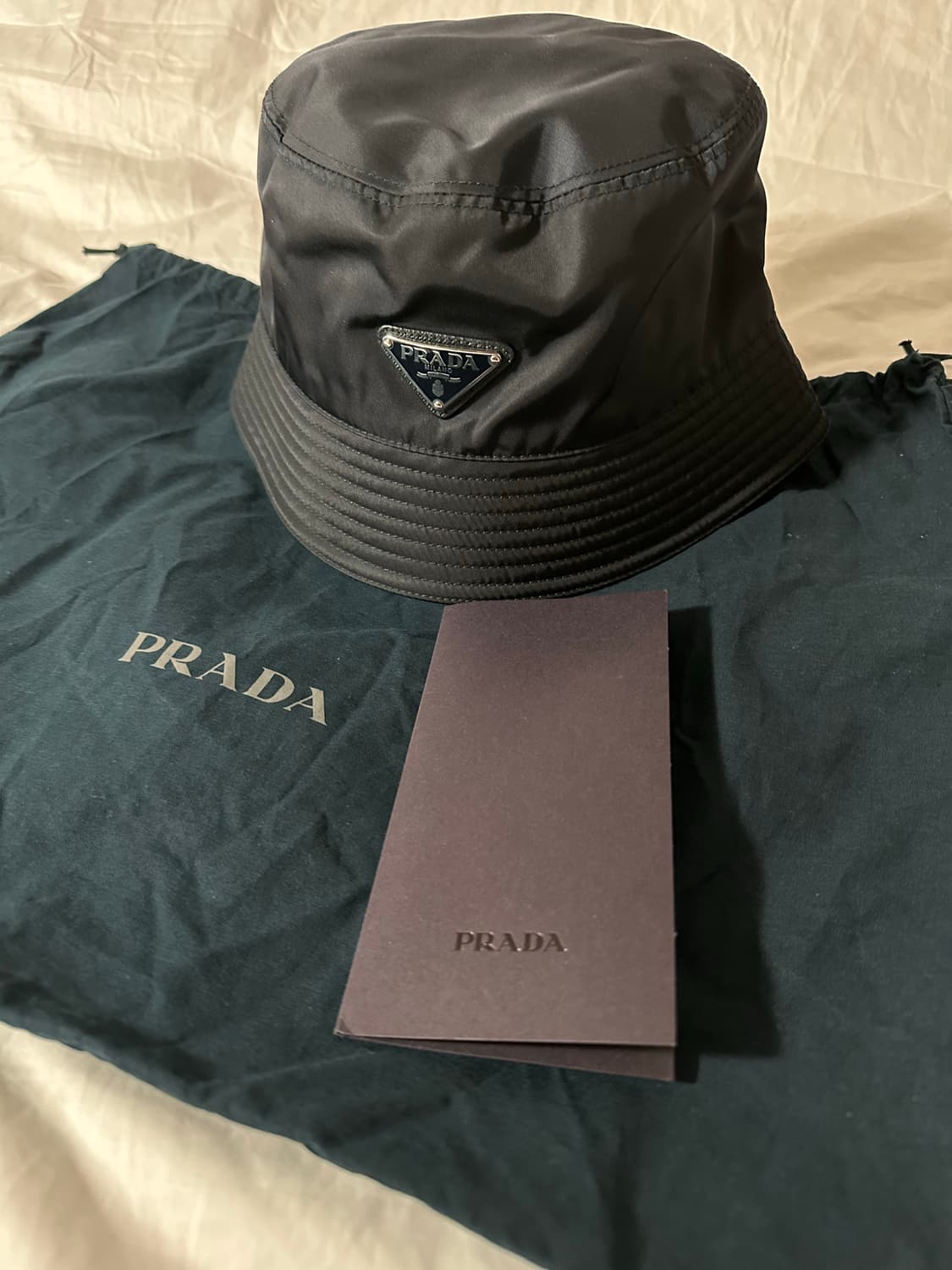 Prada re-nylon bucket hat 상품이미지5
