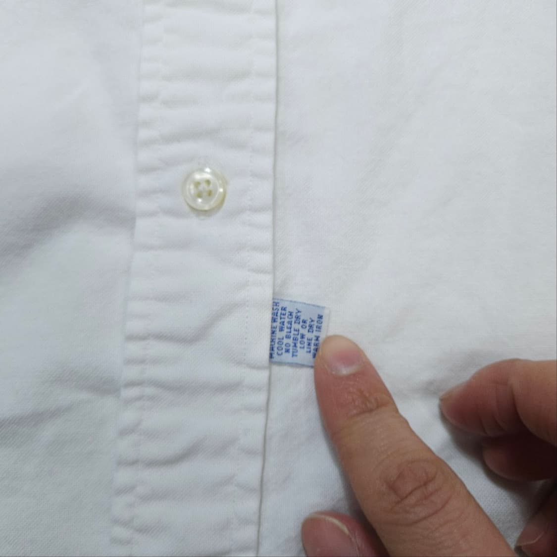 90s 폴로 랄프 로렌 옥스포드 화이트 빅셔츠 8 상품이미지5