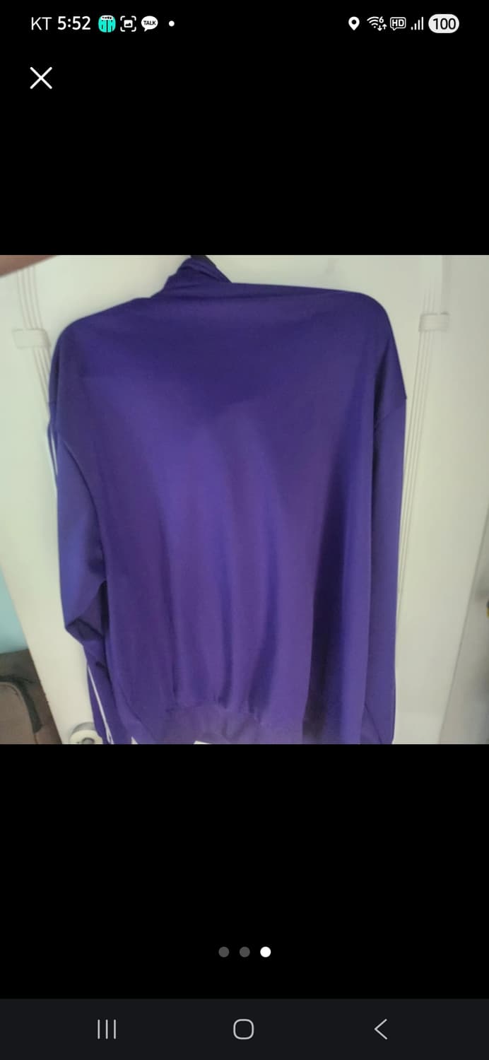 아디다스 보라색 져지 상품이미지2