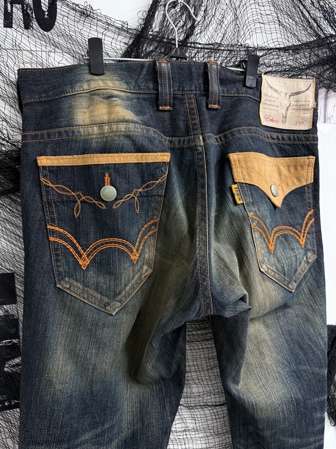 00s washing denim jeans 상품이미지4