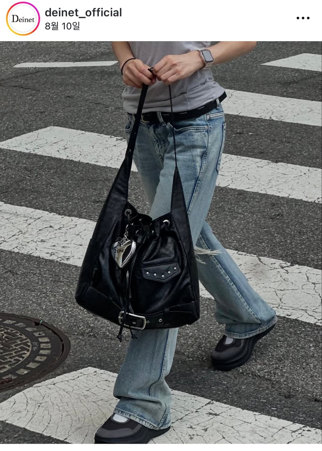 Deinet 다이닛 하트 거울 빗 키링 열쇠고리 상품이미지4